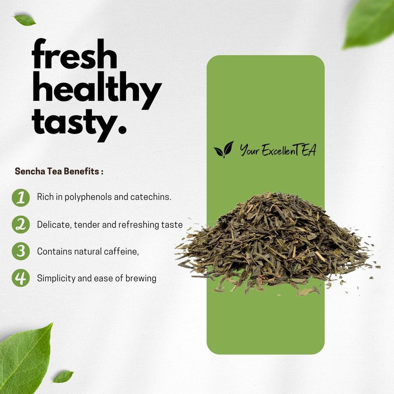 China Sencha Organic Green Loose Leaf Tea (500g)