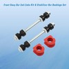 LABLT Front Sway Bar End Links Kit & Stabilizer Bar