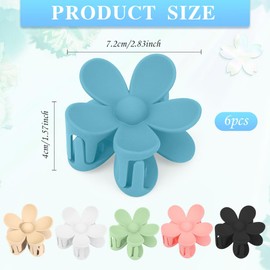 Flower Hair Clips Pince A Cheveux Fleur Flower Claw Clips Flower Hair Accessories Floral Hair Clips For Women Cute Claw Clips Gifts For Girls Cute Claw Clips Flower Clips Girl Gifts For Women Cute