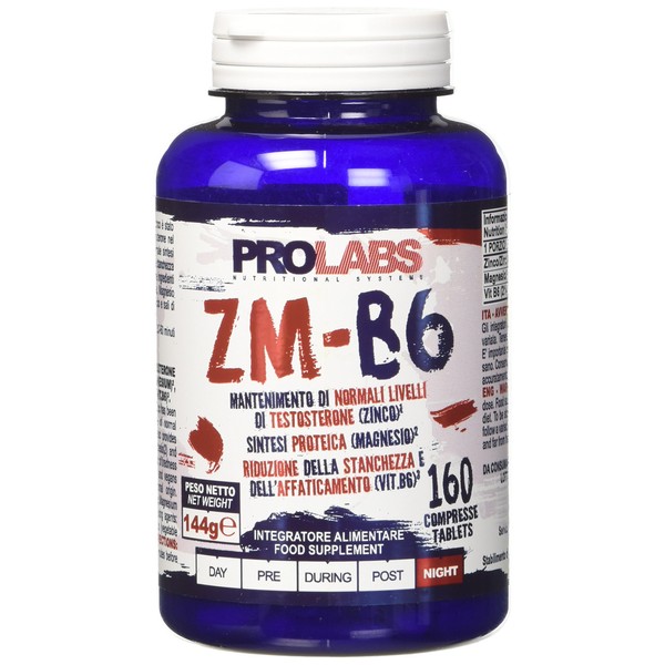 Prolabs Zm-B6 - Zinc and Magnesium - Jar of 160 cpr