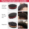 Hair Brush Sponge, 2 Pieces Curl Sponge Afro Hair with