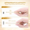 NAGARAKU Fibre Tip Eyelash Extension Tweezers Professional Eyelash Tweezers Precision