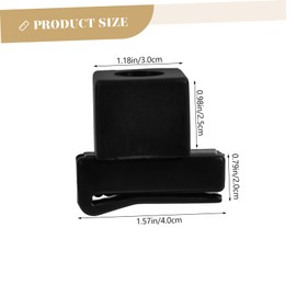 GANAZONO 1set Professional Billiard Cue Chalk Holder Portable Snooker Cue Clamp for Pool Game Accessories