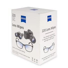 Zeiss Pre-Moistened Lens Cleaning Wipes, 250 Count