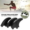 3Pcs FCS Surfboard Tail Water Fin Set Left Middle Right