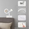 White Headboard Reading Light, No Drilling Wall Mounted Reading Lights