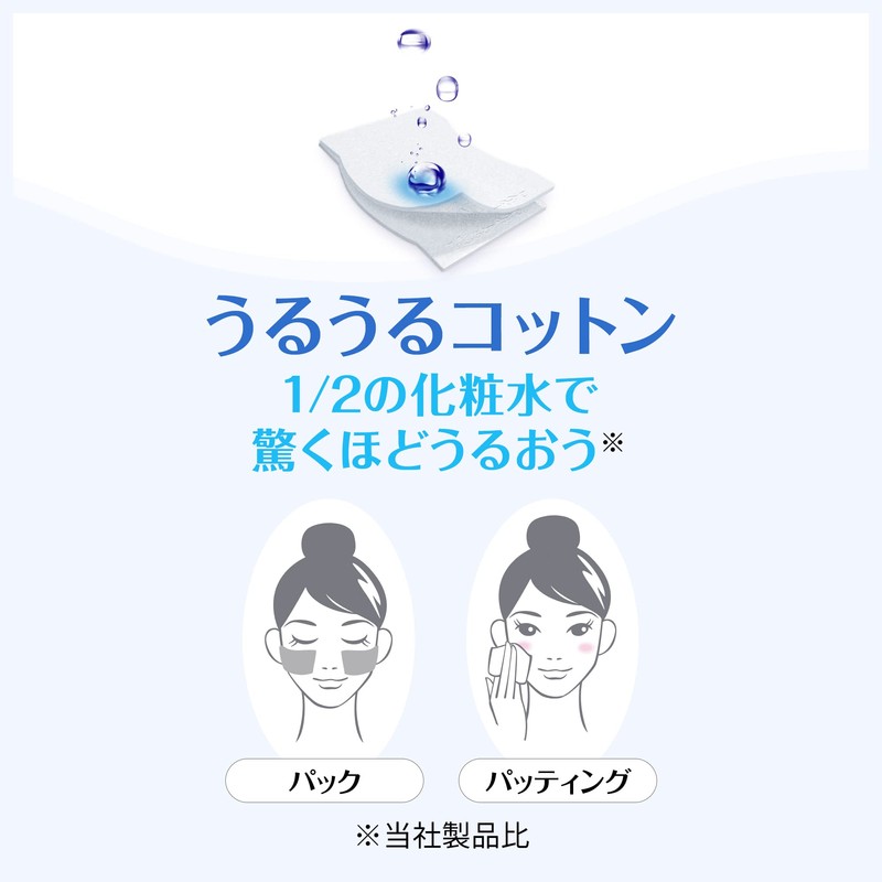 Silcott Moisturizing Cotton, Sponge Tailoring, 40 Sheets x 6 Pieces,