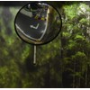 BESEA 24 inch Black Convex Mirrror Traffic Mirror, Wall Mounted