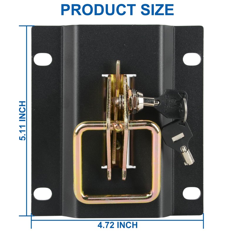 Z8 Tie Down Anchors Boxlink Cleats with Anti-Theft Lock for
