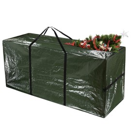 KUUQA Christmas Tree Storage Bag Fits Up to 7 Ft Xmas Trees,Heavy Duty Organizer Storage Bag Reusable Moving Bag with Strong Handles and Zippers for Moving, Camping,Christmas Tree Storage Bag