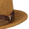 Brixton Roma Fedora Strohhut Fedorahut Sommerhut Sonnenhut Strandhut (L (59-60