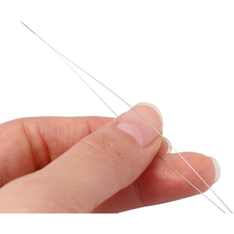 3Pcs Stainless Bead Spinner Needles Thin Bead Needles, Beading Needles