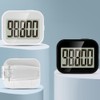 3D Pedometer with Belt Clip and Large Screen Display Walking