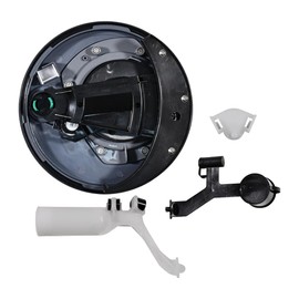 CANJPTON Replacement Cassette Toilet Tank Mechanism Compatible with Thetford Cassette SC400/C500 Holding Tank Plate Plate (Right Handed)