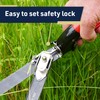 Grass Shears - Garden Clippers with Rotating Handle - Grass