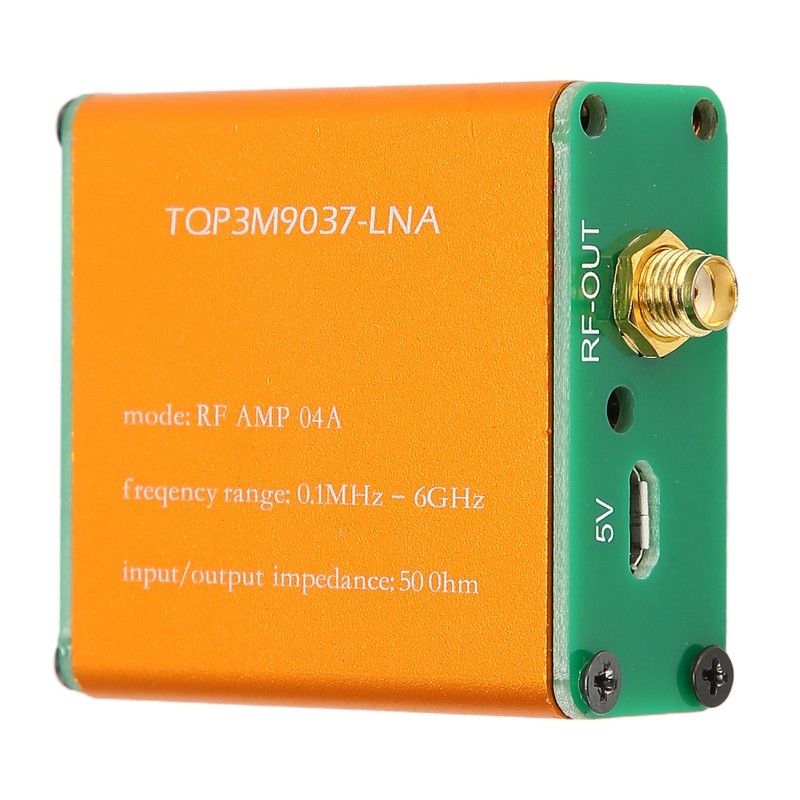 0.1MHz‑6GHz Full Band Low Noise Amplifier Professional 20dB High Gain