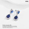 VYYU Silver Drop Earrings for Women - Sterling Silver Earrings,