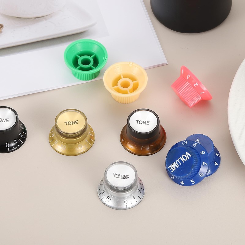 MECCANIXITY 3pcs Metric Top Hat Bell Knobs, 1 Volume 2