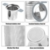 Tea Strainer for Loose Tea, Stainless Steel Tea Filter with