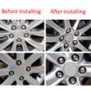 ETOPARS Pack of 20 21 mm Car Wheel Nut Caps
