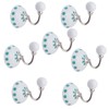 Knober Ceramic Hooks, Wall Hooks, Coat Hooks, Ceramic Ball, Diameter