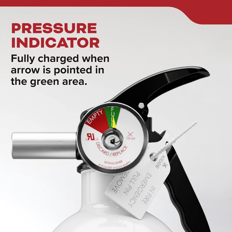 Kidde Fire Extinguisher for Vehicles, Cars, Trucks, Single-Use 10BC