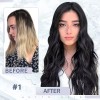 Hetto Extensiones Cabello Natural Negro Jet 18in 50gramos
