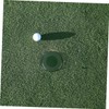 GRIRIW 2pcs Golf Hole Cup Cover Accessories Sturdy Plastic Golfing