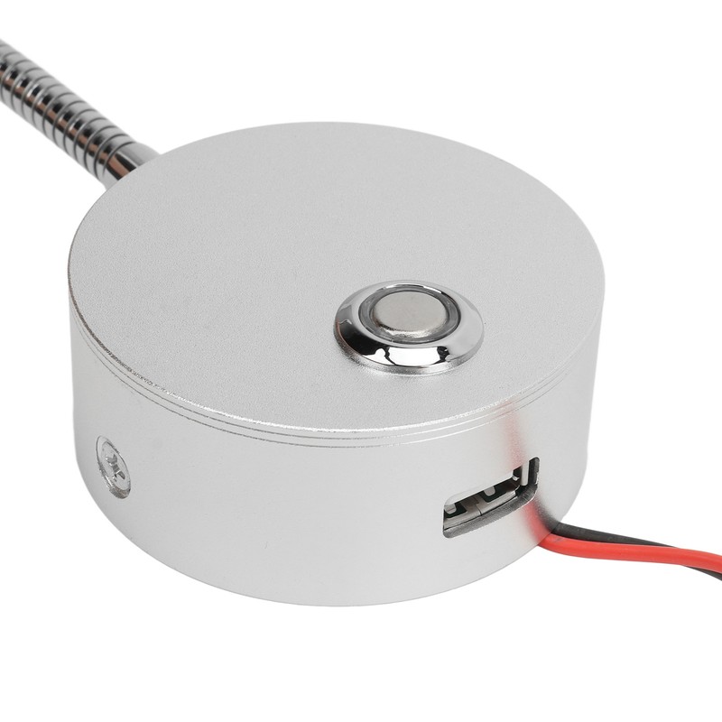 LED Reading Light DC12 to 24V Touch Adjustment USB Charging
