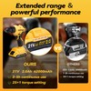 Tool Box Set: Cordless 21V Power Drill Tool Kit with