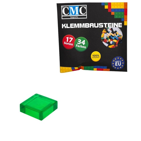 100 x Clamping Blocks Tiles Building Blocks 1 x 1