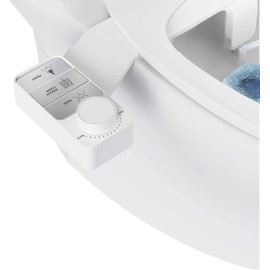 American Standard Bidet Fresh Water Spray Kit Non Electric Toilet Seat Attachment with Dual Nozzle