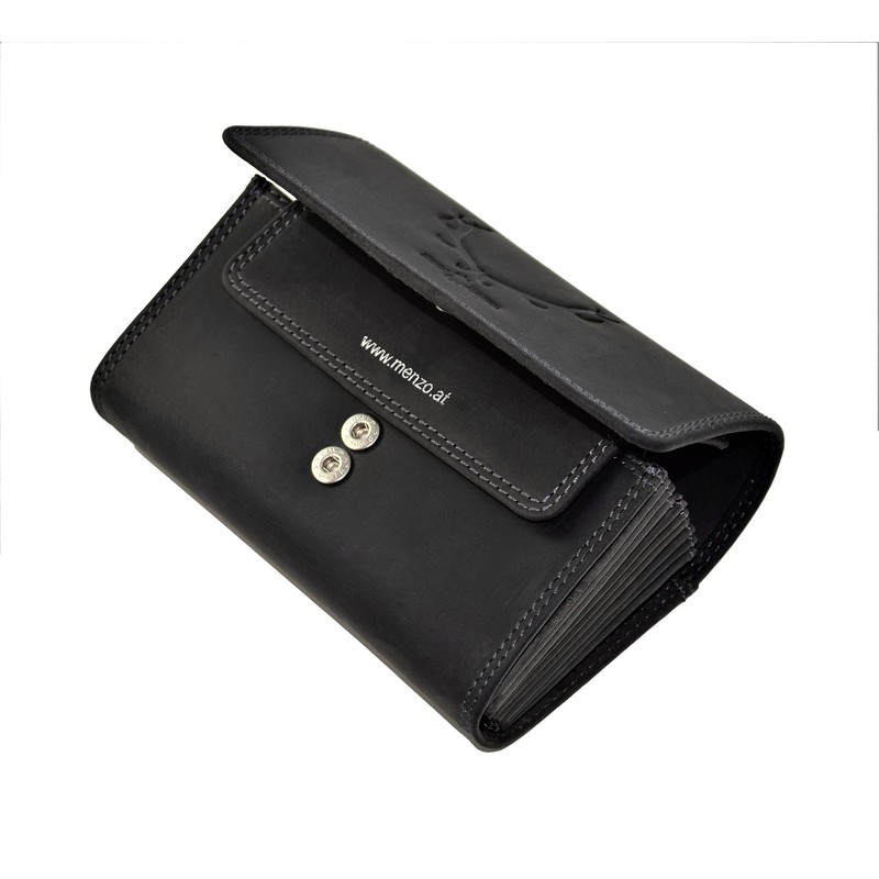 Menzo Professional Waiter Set Waiter's purse leather double stitched. -