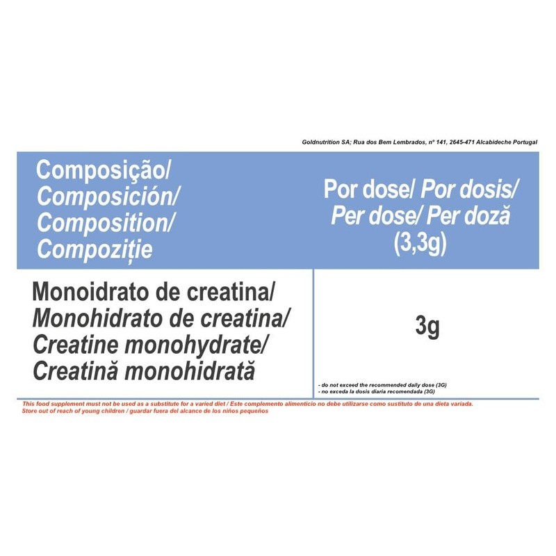 Creatine Monohydrate, Wild Berries Flavour