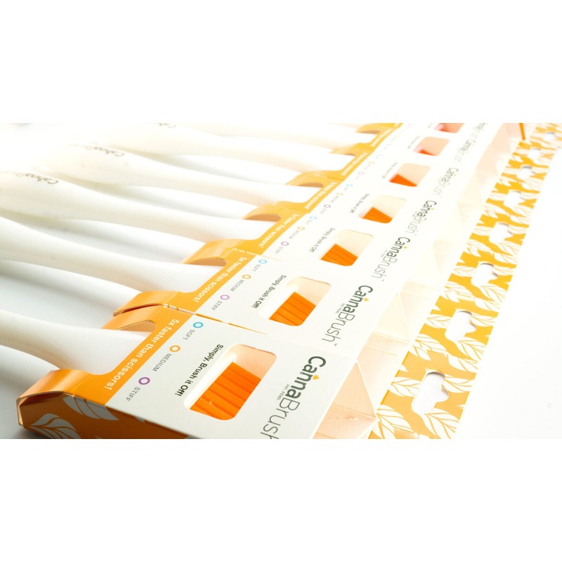 CannaBrush Trimming Brush Ergonomic Hand Brush for Leaf Removal FAST &