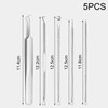 Blackhead Remover Tool Kit,5 Pieces Comedone Extractor Tool,Stainless Steel Comedone