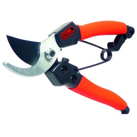Garten Primus 01020 Secateurs, Rose Shears, Vine Shears, Women's Shears, Black/Orange, 17.7 x 4.8 x 1.6 cm