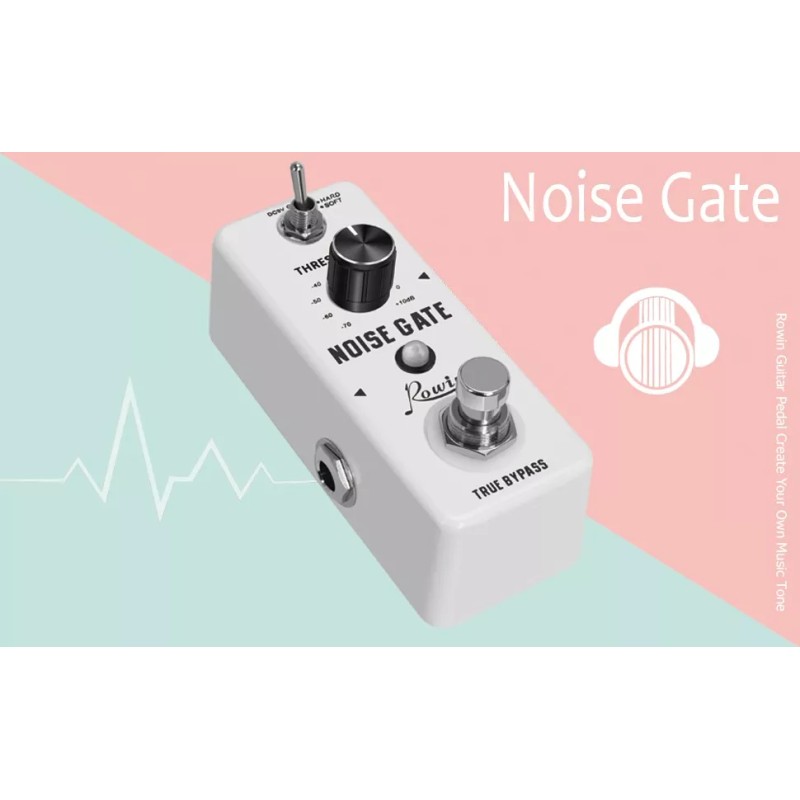 Rowin Pedal de efecto Rowin LEF-319 blanco