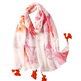 FAIRYGATE XXL Women's Lightweight and Soft Elegant Scarves and Scarves for Women Beautiful Gift, 7010, 33.5X70.5 Inch