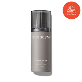 The Saem Gem Miracle Black Pearl O2 Bubble Mask / 더샘 젬 미라클 블랙 펄 오투 버블 마스크