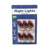 UI PRO TOOLS Red Color Night Light Bulb - 6PC