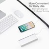 Cable Management Sleeves Desk Cord Organizer Cover Black White with