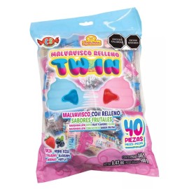 Dulces La Delicias Malvavisco Relleno Stuffed MarshmallowTwi