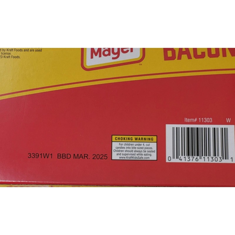 Frankford 4 PACK - Oscar Mayer Gummy Bacon Cand Novelty