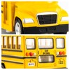 BDTCTK Diecast Yellow School Bus Toy Cars for Kids -