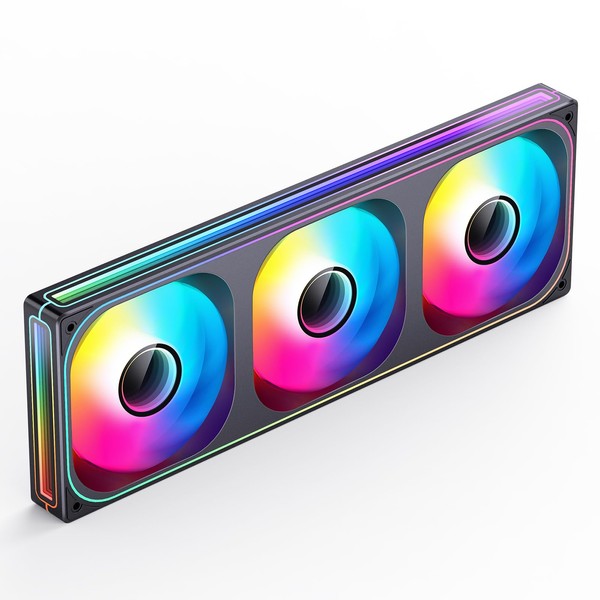 JONSBO ZB-360B PC Case Fan, Silent Computer Fan with Axis