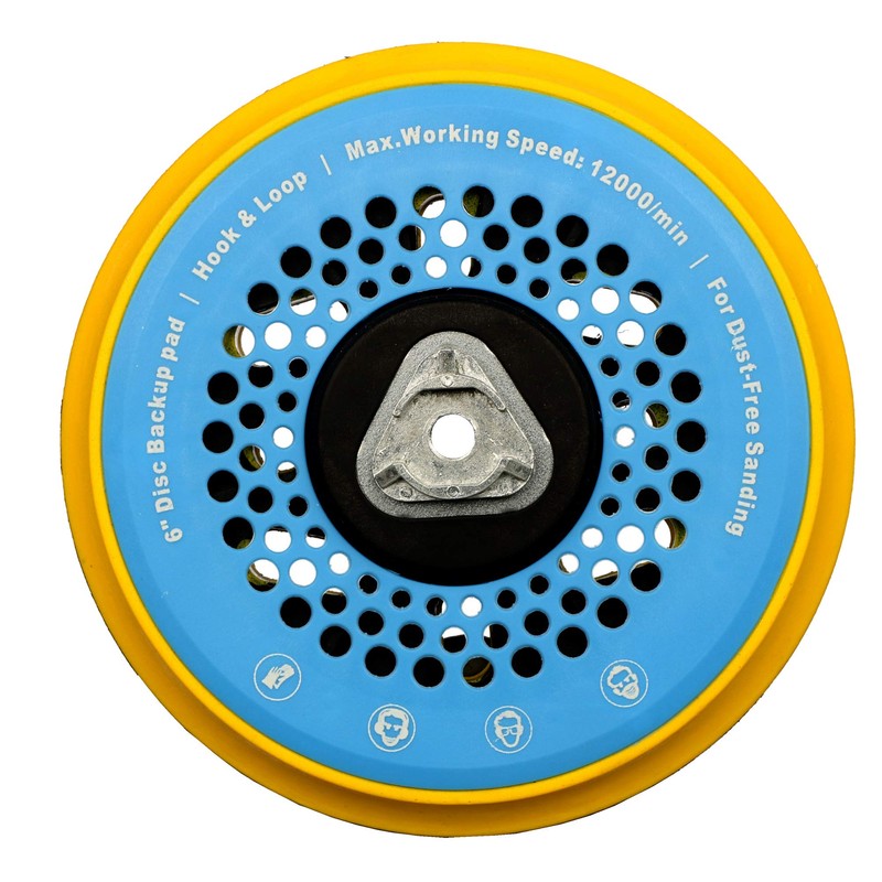 AllorA Sanding Disc Medium Diameter 150 mm 15-Hole Velcro Attachment
