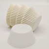 Mombake Premium White Greaseproof Cupcake Cases Muffin Paper Baking Cups