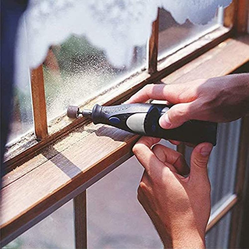 Sanding Sleeve Set with 144 Sanding Sleeves Bands and 6