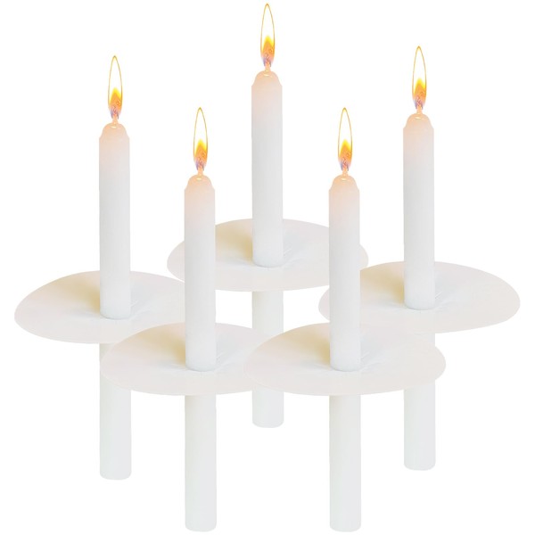 Set of 50 White Spell and Chime Candles - Premium